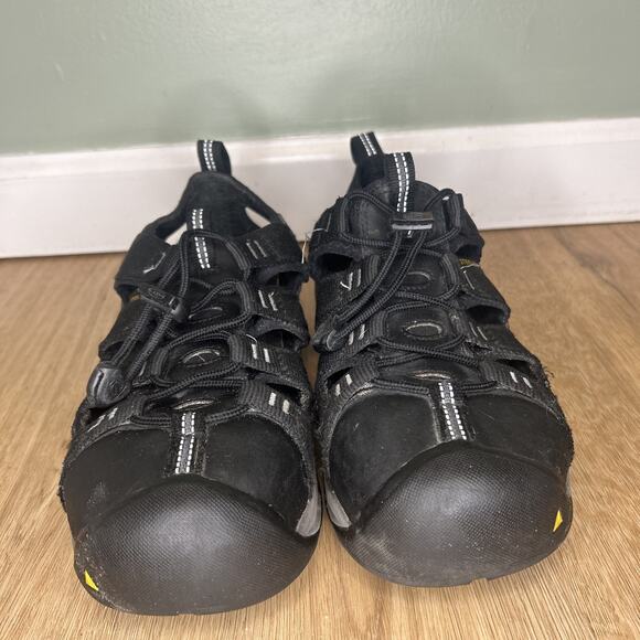 KEEN Utility Men’s 9 D Atlanta II Cooler Size Black Steel Toe Men Shoes Sandals - Picture 2 of 11